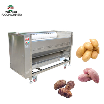 ZH-QP800 macchinario d'elaborazione di ortaggio da frutto per la spazzolatura di pelatura di pulizia